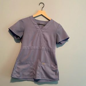Grey’s Anatomy Scrub Top | Ceil Blue | XS